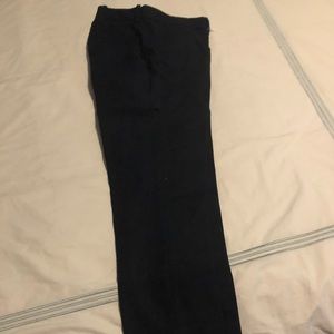 Gap navy cropped dress pants